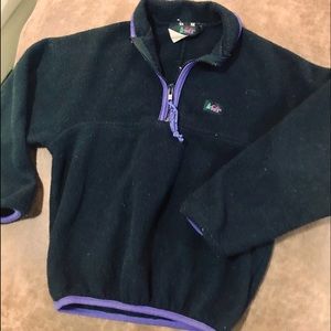 Kids unisex fleece REI pullover